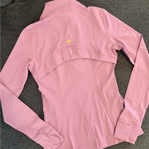 lululemon athletica Pink Define Jacket and Flare Leggings Gold Hardware Set - Picture 4 of 8